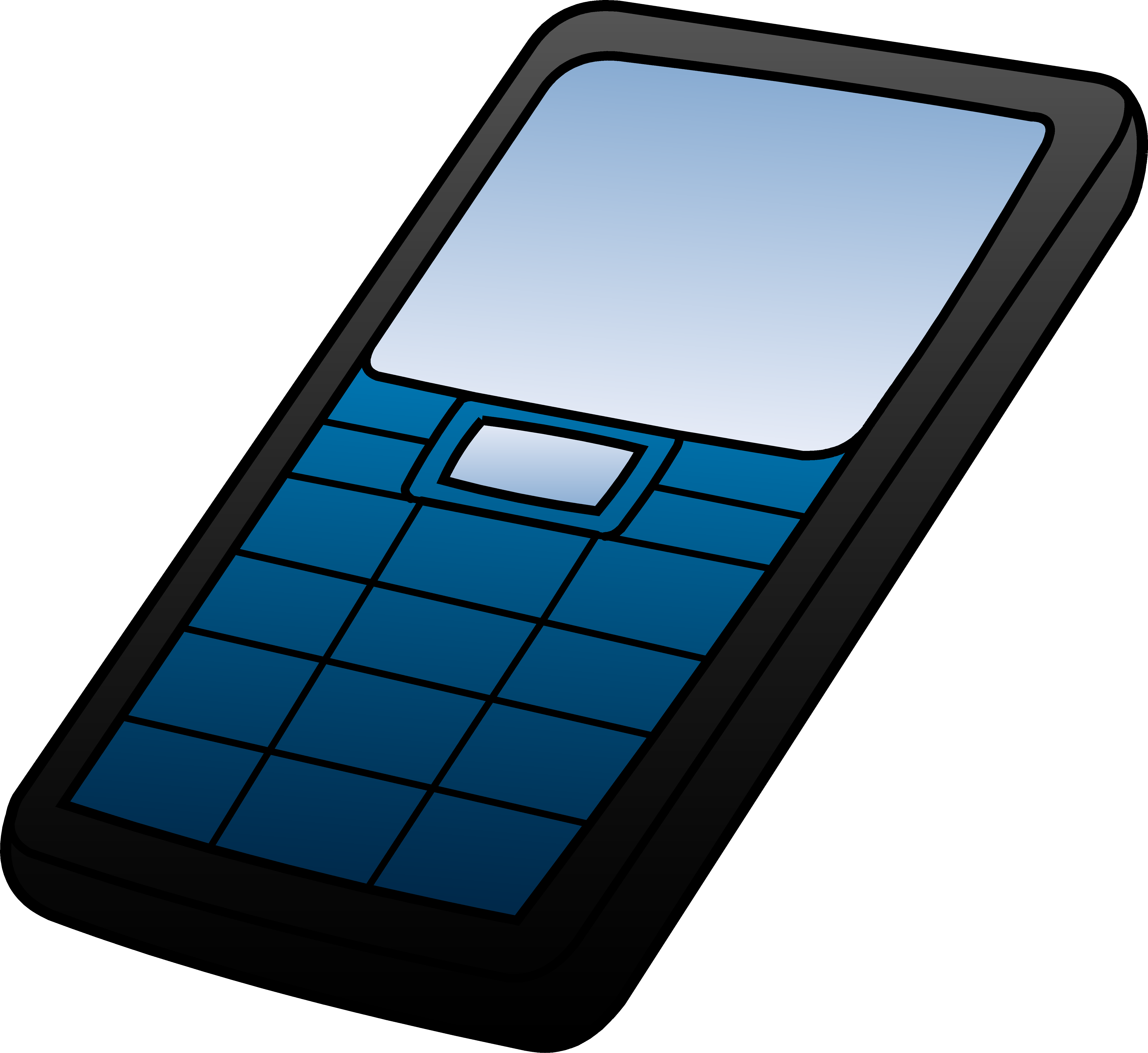 Animated clipart cell phone