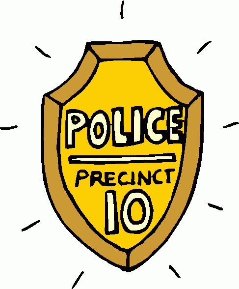 Clipart police badge