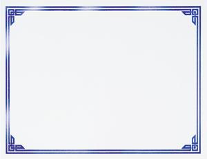 Certificate Border