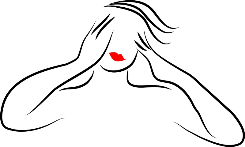 Clipart stressed out woman