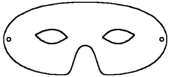Best Photos of Free Mask Templates Printable - Masquerade Mask ...