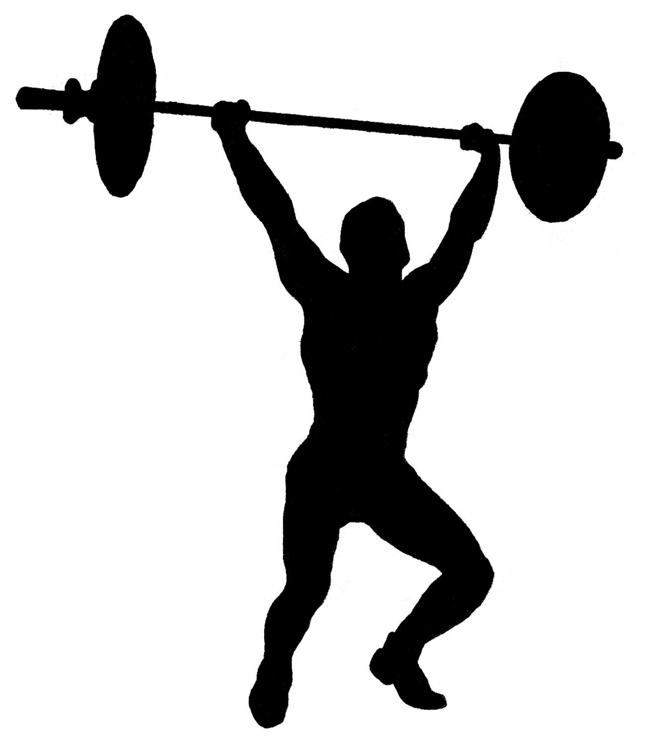 free exercise silhouette clip art - photo #18