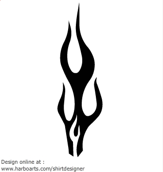 Download : Tattoo flame - Vector Graphic