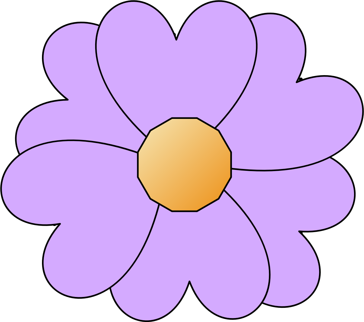 Flower Picture Simple - ClipArt Best