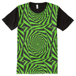 lime green graphic tee