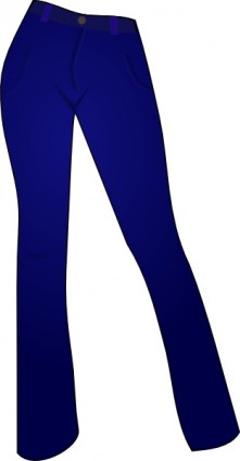 Women Clothing Blue Jeans clip art Vector clip art - Free vector ...
