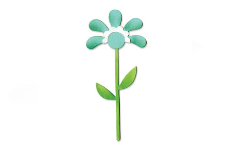 Flower With Stem Template - ClipArt Best