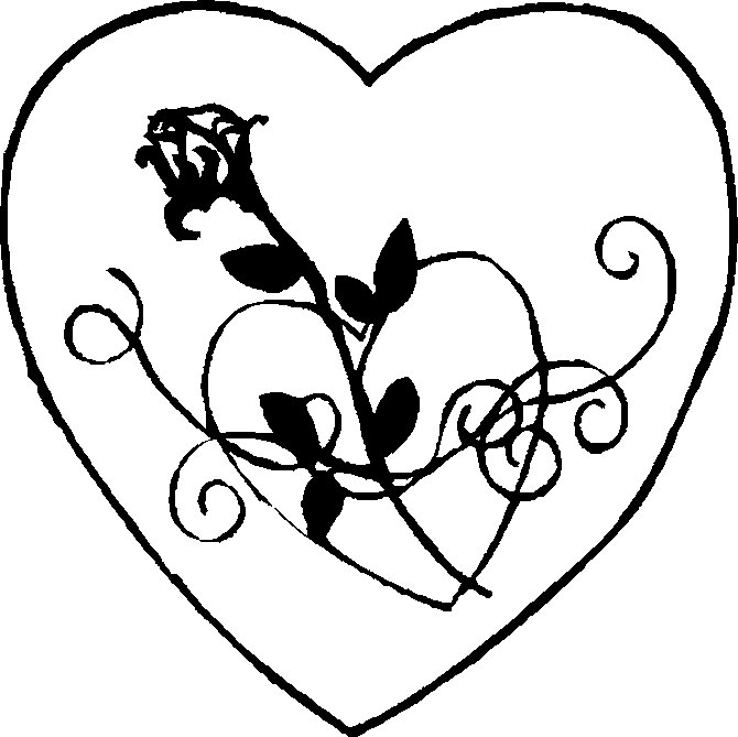 Heart Love Coloring Pages | Coloring - Part 8