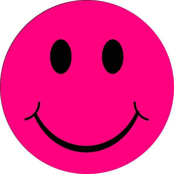 Pink Happy Face - ClipArt Best