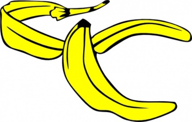 Banana Peel clip art | Download free Vector