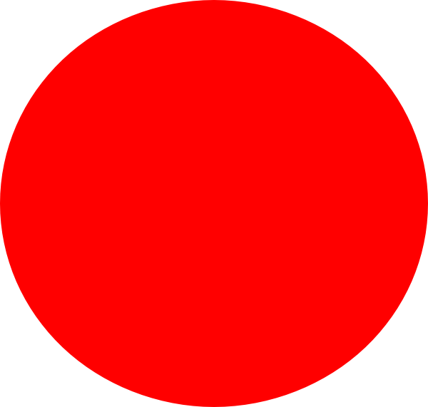 Big Red Circle Clip Art - vector clip art online ...