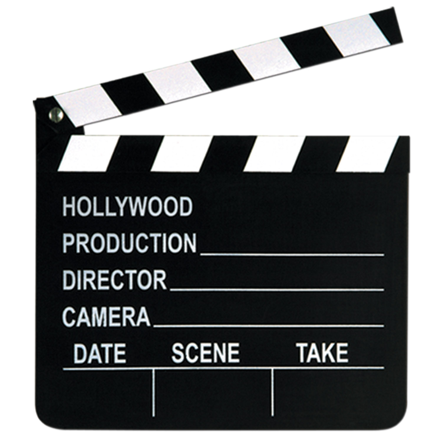 Movie Clapper Board Clip
