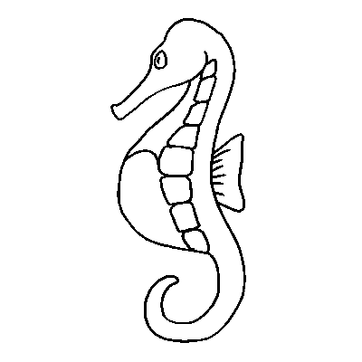 Seahorse Drawings - ClipArt Best