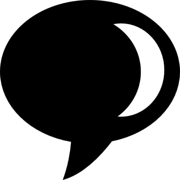 Google talk logo of a speech bubble Icons | Free Download