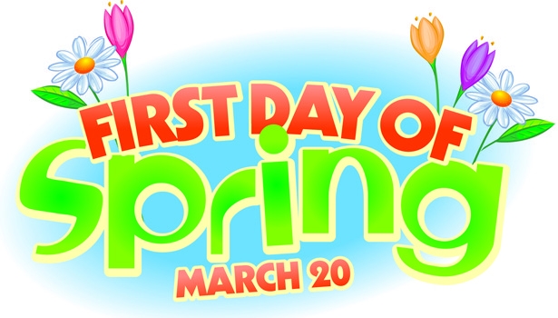 First Day Of Spring Clipart