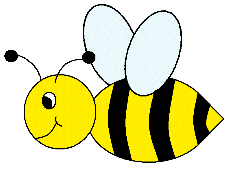 Cute bumble bee clip art free