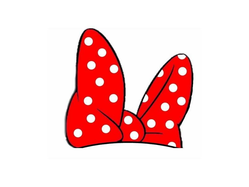 Minnie mouse bow clipart