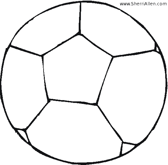 Perfect Soccer Ball Coloring Page 44 On Picture Coloring Page with ...