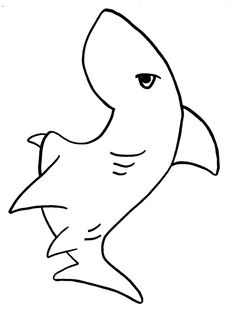 Coloring Pages Of Shark Teeth - ClipArt Best