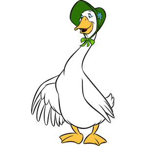 Goose cartoon clipart
