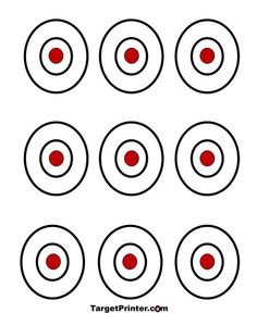 Funny Targets Printable