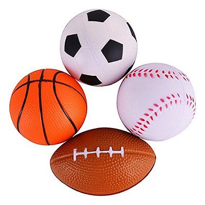 Aoneky Kids Set Of 2 Sport Balls - Size 3 Basketball And Soccer ...