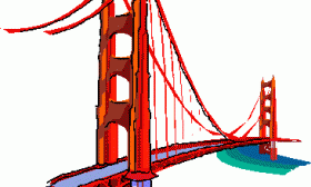 45+ Golden Gate Bridge Vector Clip Art