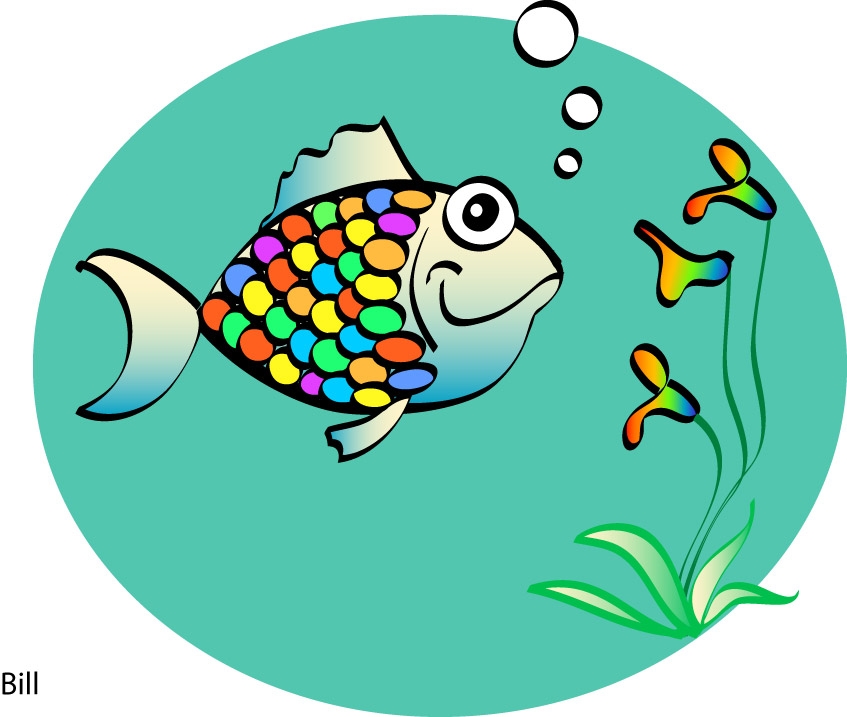 607 views Rainbow Fish Clipart
