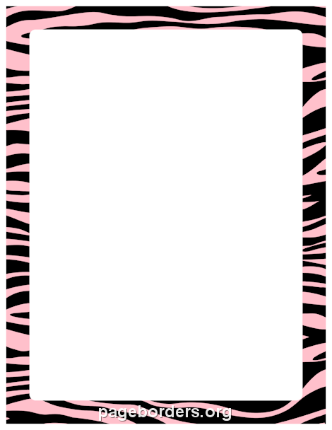 pink zebra clip art free - photo #19