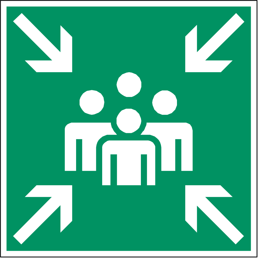 Evacuation Sign Clipart - ClipArt Best - ClipArt Best