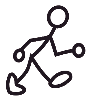 Stickman Walking Gif Clipart - Free to use Clip Art Resource