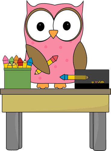 Owl School Clipart