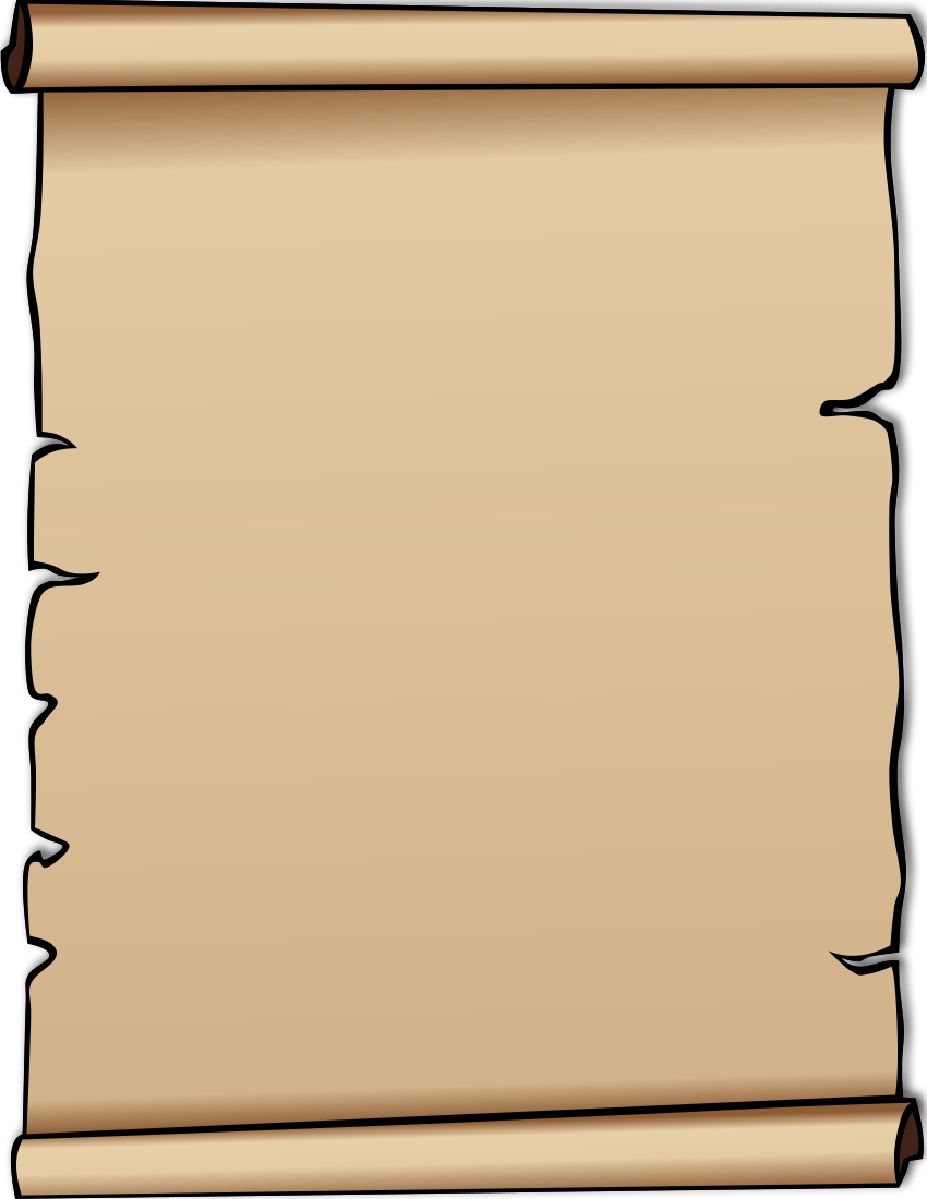 Scroll paper for writing