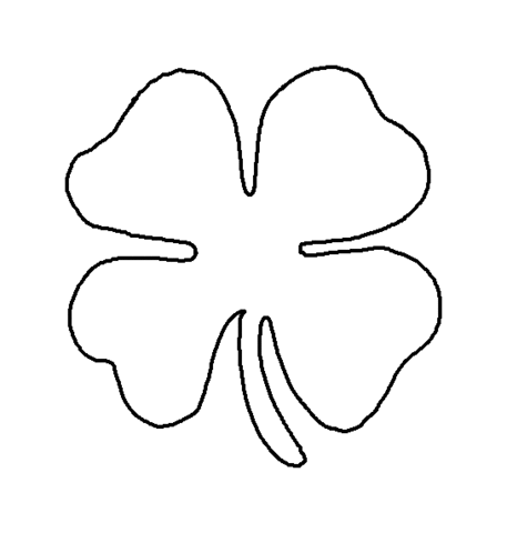 Shamrock Symbol Of Ireland coloring page | Free Printable Coloring ...