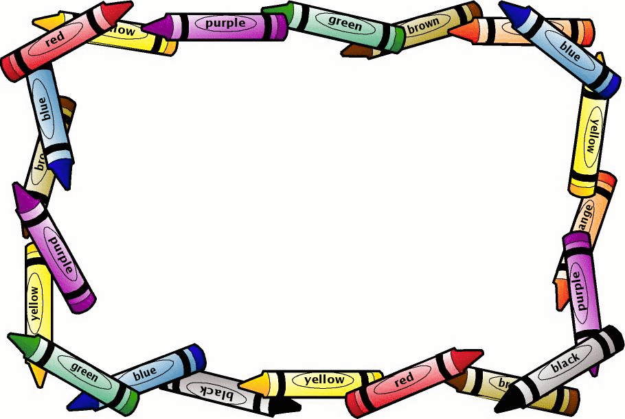 School Supply Clipart Borders craft projects, School Clipart ...