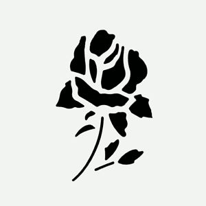 Rose Stencil | Flower Stencils ...