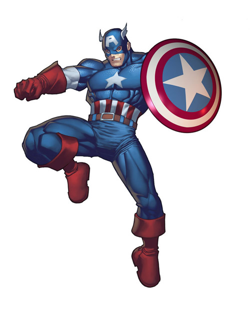 Captain America Inspired Artwork - designrfix.comDesignrfix.com