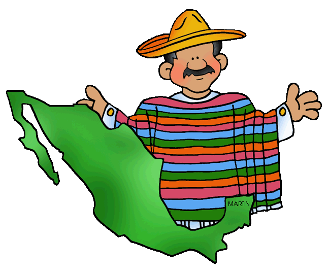 free clipart map of mexico - photo #10