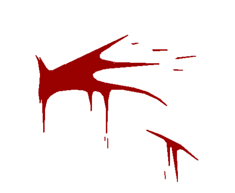Animated Blood Splatter Clipart - Free to use Clip Art Resource