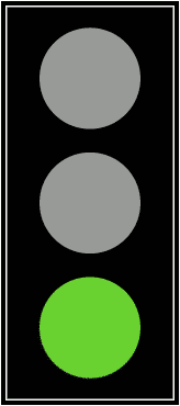 Clipart traffic light green