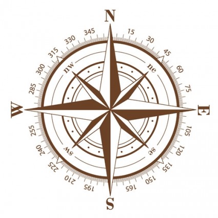 Compass Vector Vector Art - Ai, Svg, Eps Vector Free Download