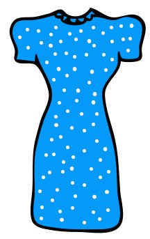 Cartoon Dresses Clipart