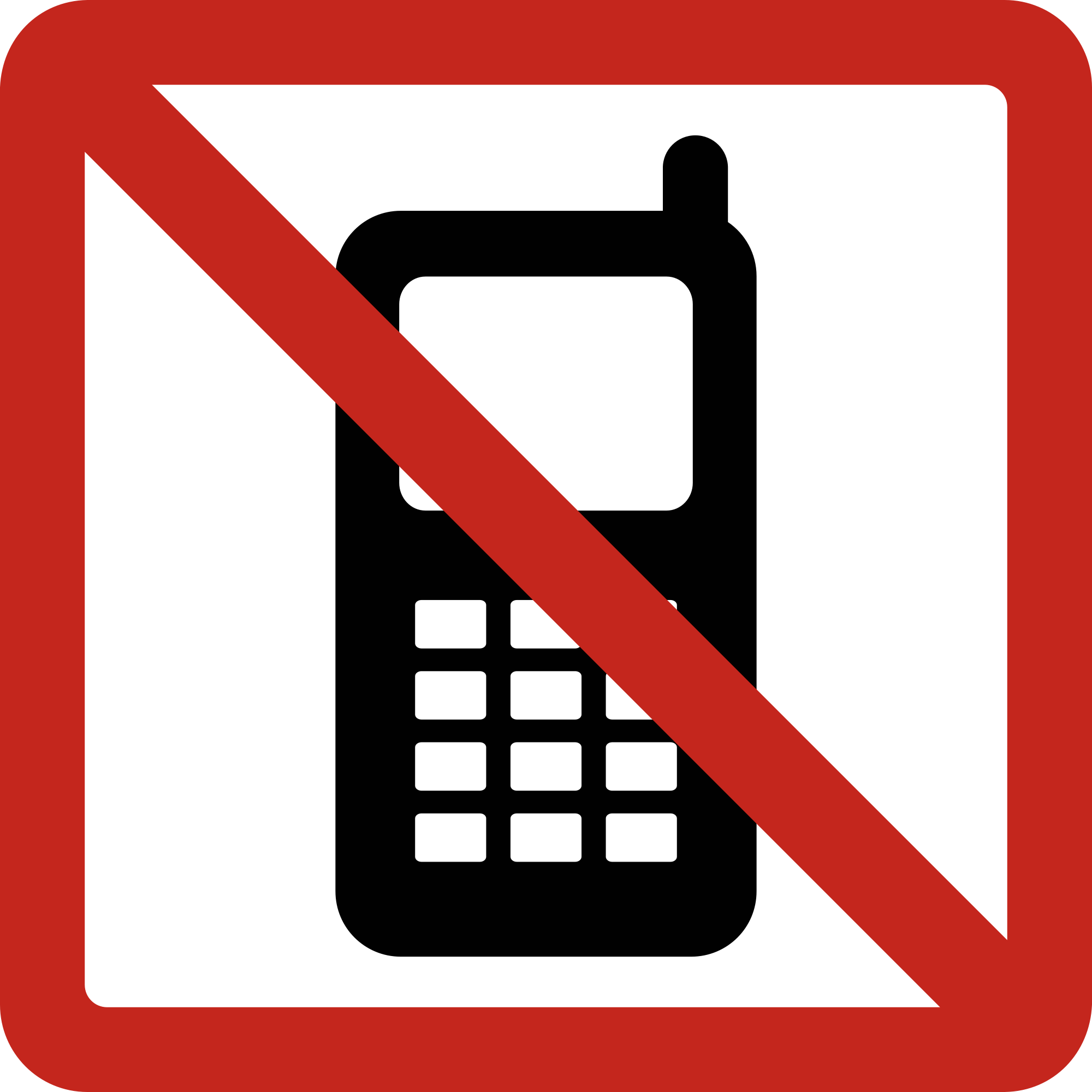 No Cellphone Sign | Free Download Clip Art | Free Clip Art | on ...