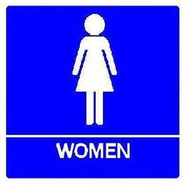 Womens Restroom Template Clipart - Free to use Clip Art Resource