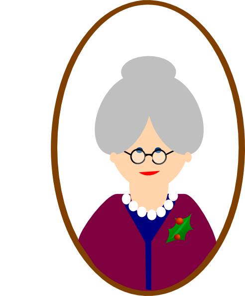 Cartoon Grandma Clipart