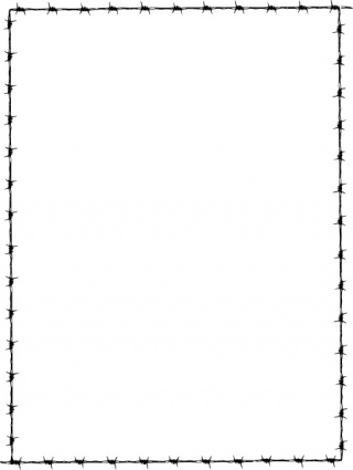 Western Page Borders Clip Art