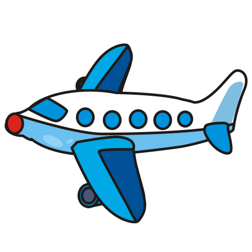Clip Art Airplane - Tumundografico