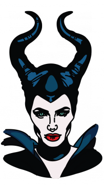 How to Draw Maleficent, Disney Cartoons, , Easy Step-by-Step ...
