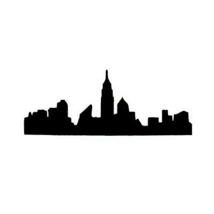 New York Skyline Silhouette | Free Download Clip Art | Free Clip ...