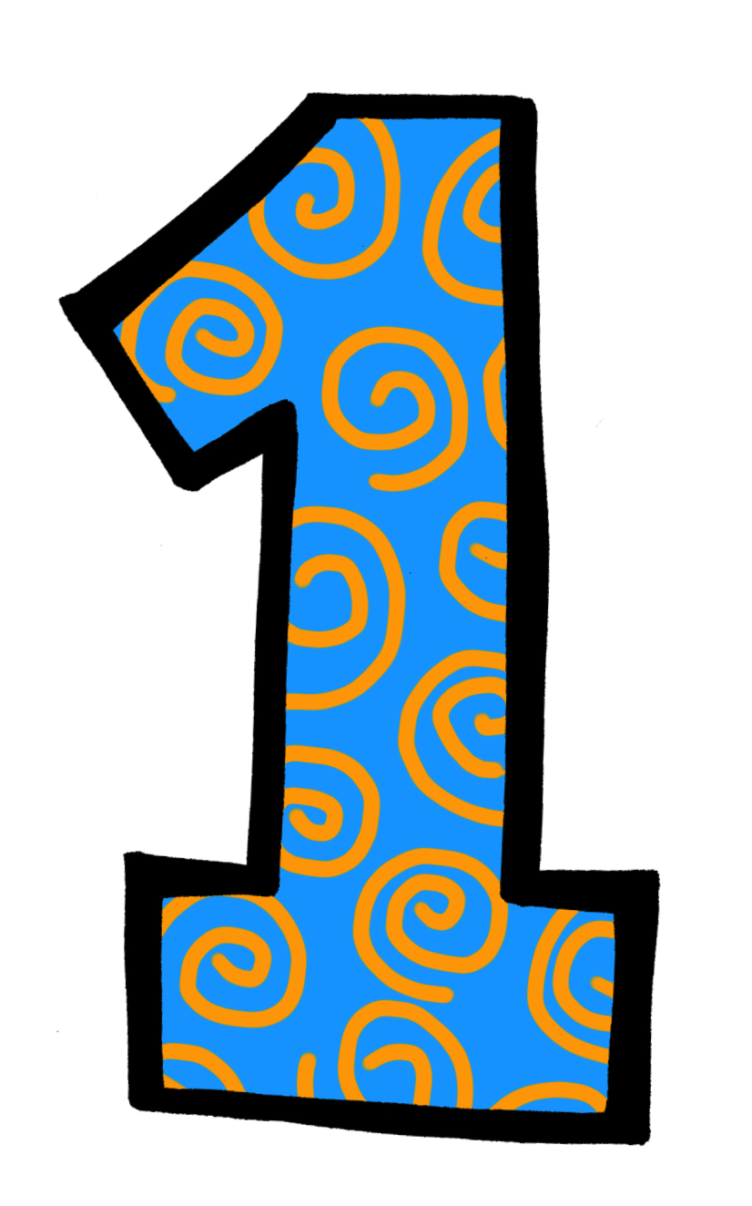 Number 1 Birthday Clipart - ClipArt Best - ClipArt Best